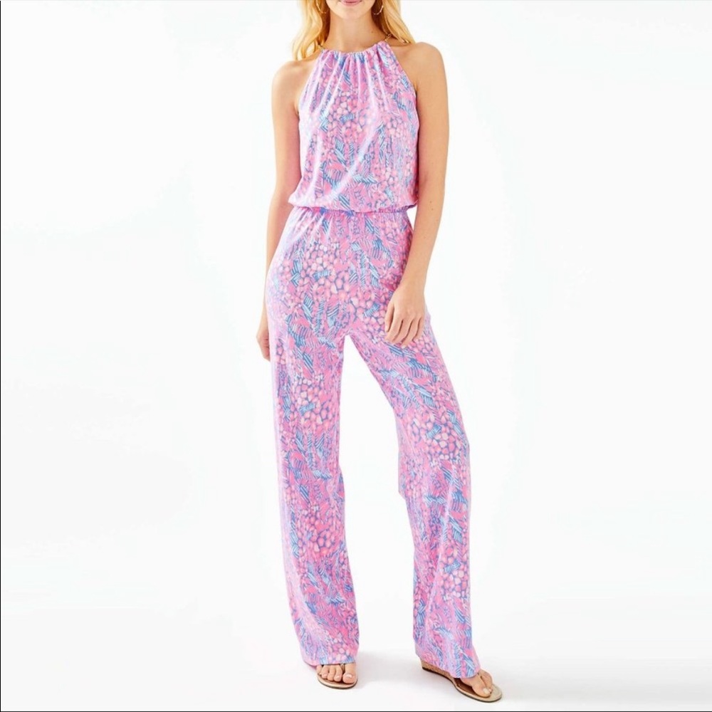 Lilly Pulitzer jumpsuit - Bowen pink sorbet